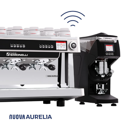 Набір кавомашина + кавомолка NUOVA AURELIA C-AUTOMATION nsnaCA01 фото