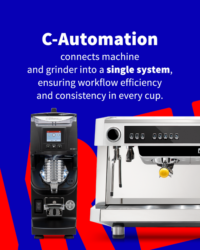 Набір кавомашина + кавомолка NUOVA AURELIA C-AUTOMATION nsnaCA01 фото